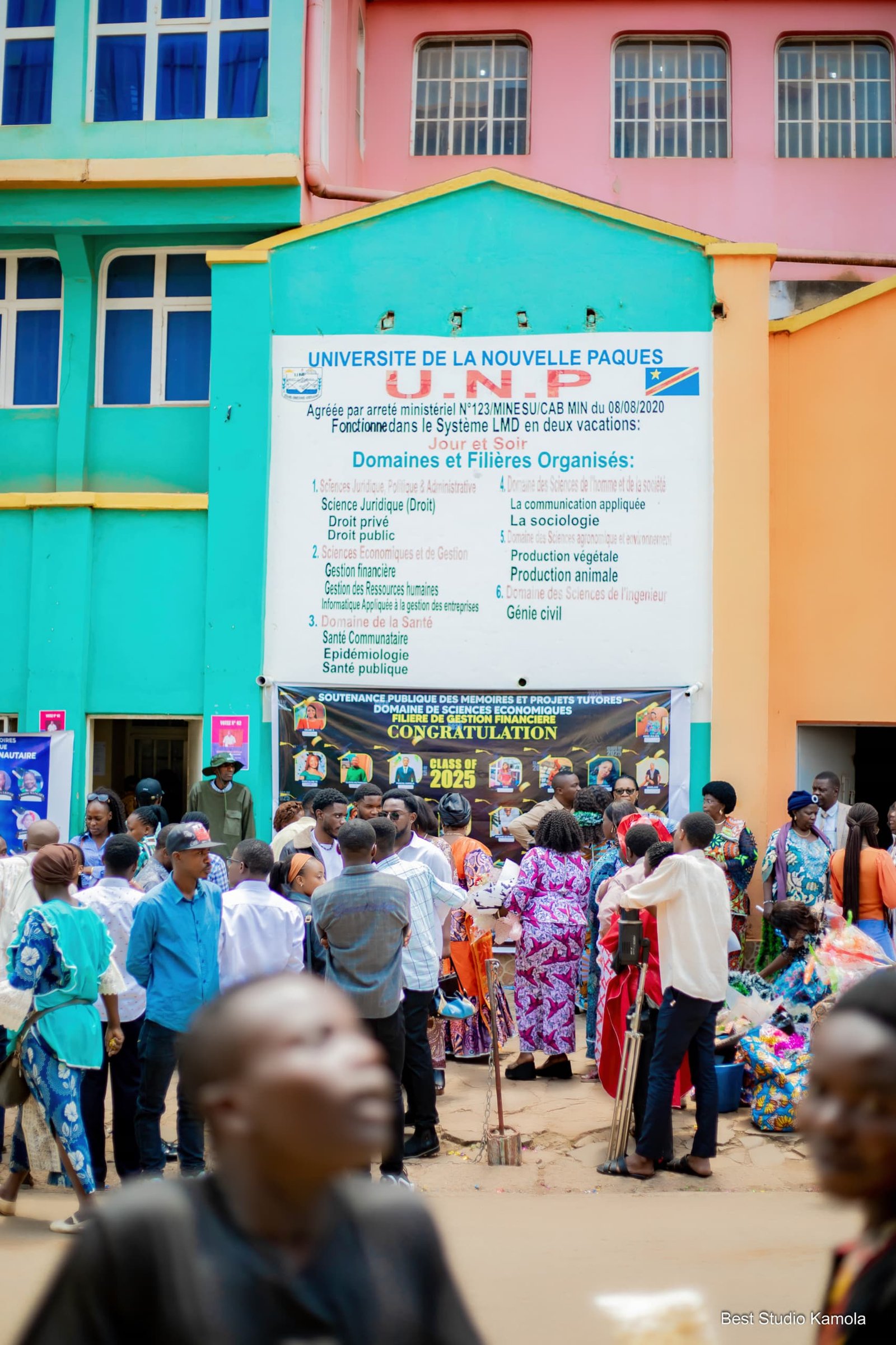 2eme JOURNÉE DE DÉFENSES DES MÉMOIRES ET PROJETS TUTORÉS A L'UNIVERSITÉ DE LA NOUVELLE PAQUES